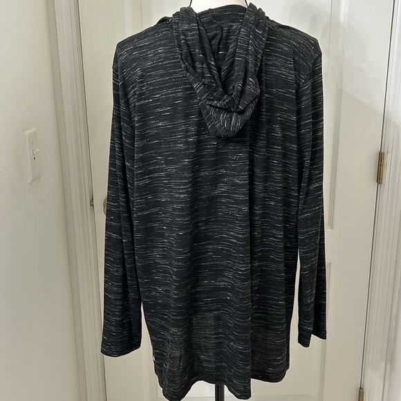 RBX Grey Hoodie Abstract Striping Sz 2x - Picture 4 of 12
